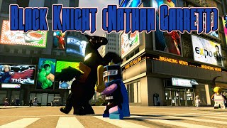 LEGO Marvels Avengers  Black Knight Nathan Garrett Free Roam Gameplay [upl. by Purcell]