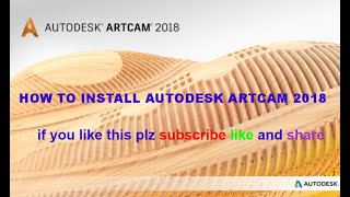 Autodesk ArtCAM Premium 2018 Setup for 64bit  Arabic [upl. by Aneet]