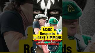 Brian Johnson amp Angus Young on Gene Simmons Claim kiss kissband acdc [upl. by Standley]