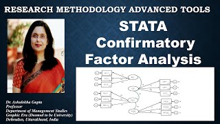 21 STATA Confirmatory Factor Analysis CFA cfa Confirmatory factor analysis [upl. by Nrehtak]