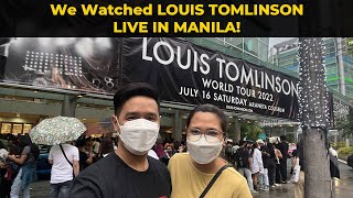 The LOUIS TOMLINSON World Tour LIVE in MANILA Experience  2022 Philippines 🇵🇭 [upl. by Sirrep]