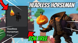 How to get Roblox Headless Horseman FOR FREE [upl. by Clemence]