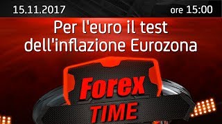 Forex Time Per leuro il test dellinflazione Eurozona [upl. by Haila]