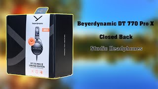 Beyerdynamic DT 770 Pro X Limited Edition 48 ohm Closed Back Studio Headphones [upl. by Boelter]