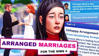 ARRANGED MARRIAGES MOD  The Sims 4  Mod Overview [upl. by Bohun]