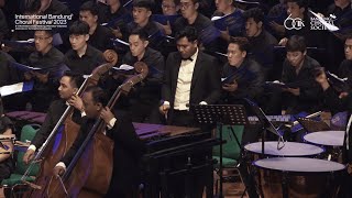 4 Ngokujabula Studio Cantorum Choir Bandung amp Orchestra  Jubilate Deo by Dan Forrest [upl. by Naamann247]