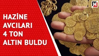 HAZİNE AVCILARI 4 TON ALTIN BULDU [upl. by Arinaj]