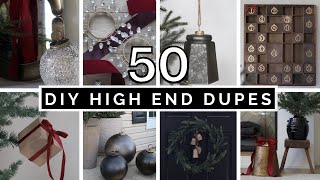 50 DIY CHRISTMAS HIGH END DUPES ON A BUDGET [upl. by Herzog908]