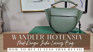 Wandler Hortensia  MidRange Indie Luxury Bag [upl. by Rothstein831]