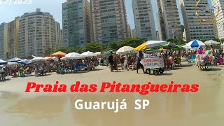 PRAIA DAS PITANGUEIRAS GUARUJÁ  SP [upl. by Tamar]