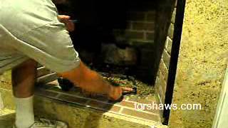 How to light the pilot on your gas fireplace  Forshaws of St Louis MO [upl. by Hareehat492]