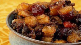 Homemade Mincemeat Recipe Demonstration  Joyofbakingcom [upl. by Ahsa831]