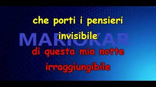 Mia Martini Notturno karaoke [upl. by Krystin]