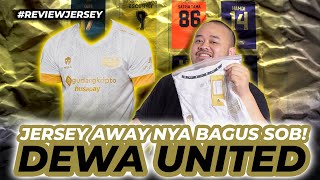 JERSEY DEWA UNITED AWAY PLAYER ISSUE 20222023 BY MILLS reviewjersey [upl. by Hiamerej]