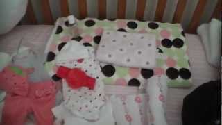 Whats in Babys Hospital Bag Cloth Diapering Day 1 [upl. by Domonic]