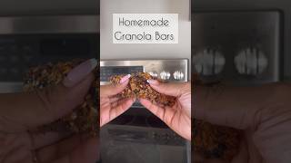 Homemade Granola Bars Recipe  Healthy Back to School Snack Idea [upl. by Naihtsirc804]