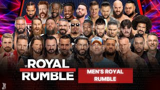 Mens 2025 Royal Rumble Match PREDICTION OCTOBER [upl. by Gaylor698]