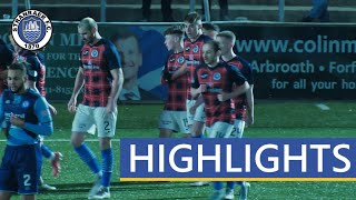 Highlights  Forfar Athletic 11 Stranraer 2nd December 2023 [upl. by Mata]