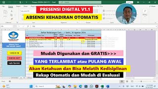 Aplikasi PRESENSI DIGITAL V11 Full Versi [upl. by Oglesby740]