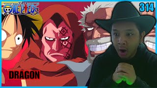 🐉 MEET LUFFYS DAD  MONKEY D DRAGON 🐉  One Piece  Episode 314  Reaction [upl. by Lyon489]