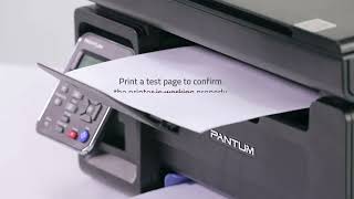 Pantum M6550NW Compact Mono Laser AllinOne Wireless A4 Printer [upl. by Arica426]