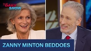 Zanny Minton Beddoes  The Economist  The Daily Show [upl. by Eceertal94]