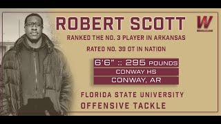 FSU Recruiting  Warchantcom Projecting the Prospect Robert Scott [upl. by Ardell]