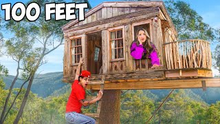 OVERNIGHT IN WORLD’S MOST EXPENSIVE TREEHOUSE [upl. by Greenland]