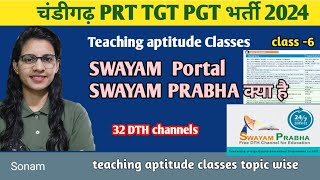 SWAYAM portal amp SWAYAM PRABHA detail video 32 DTH channels explained  teaching aptitude classes [upl. by Ardnayek]