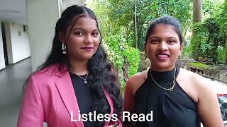 Listless Read Savannah Mascarenhas spoke on National Sisters Day [upl. by Jamnis]