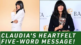 Emotional Message Claudia Winklemans FiveWord Plea to Lovequot [upl. by Atisor]