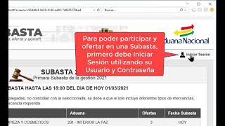 Como ofertar en una subasta  Subasta Electrónica 2021 [upl. by Hollenbeck]