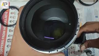 how to clean camera lens  Nikon 200 500 mm  camera lens [upl. by Iruahs]