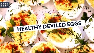 Healthy Deviled Eggs [upl. by Ymmit]