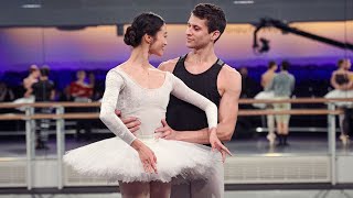 The Royal Ballet rehearse The Sleeping Beauty WorldBalletDay 2019 [upl. by Adrell797]