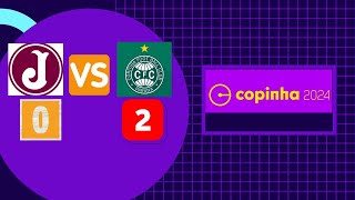 COPINHA 2024 JUVENTUS 0 x 2 CORITIBA  FASE DE GRUPOS [upl. by Cherilyn]