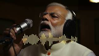 Narendra Modi singing Pehle bhi main Animal  AI Cover  Ranbir Kapoor  Rashmika Mandanna [upl. by Adnorahs]