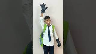 Jadui Gloves 🧤 comedy jagga badri dhonisir schoollife [upl. by Htiduj]