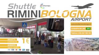 Shuttle RiminiBologna Airport [upl. by Patt]