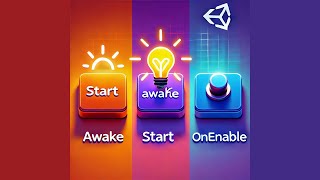 Awake Start OnEnable  KEY DIFFERENCE in Unity [upl. by Inot577]