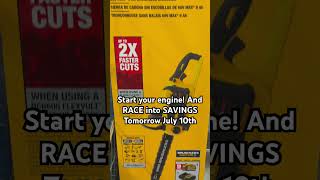 In Fenton Love NASCAR Join us and the DeWALT 20 race car for a day of fun and savings [upl. by Anilram]