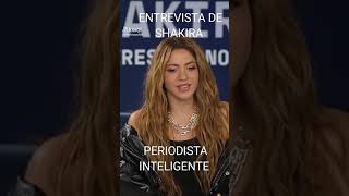 entrevista a Shakira de periodista inteligente [upl. by Yruy]