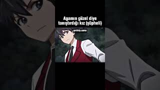 Şüpheli kız 👧 anime shorts keşfet fyp fypシ [upl. by Origra913]