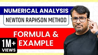 Newton Raphson Method  Numerical Methods  Formula amp Example [upl. by Wendolyn398]