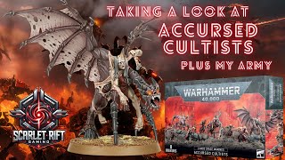 Warhammer Accursed Cultists  Chaos Space Marines  And a Look at my Unfinished Chaos Space Marines [upl. by Lucina]