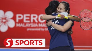 PearlyThinaah stun world No 5 South Korean pair storm into Malaysia Masters final [upl. by Nnayr174]