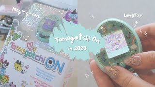 🧸 reliving my 00’s childhood  tamagotchi on 2023 aesthetic unboxing  play through amp tips [upl. by Tolman568]