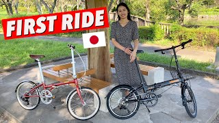 Folding Bike First Ride Review  DAHON HIT Vs DAHON Boardwalk D7 [upl. by Lymn]