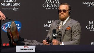 Conor McGregors Best Press Conference Moments [upl. by Lindo]