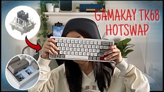 Gamakay TK68 65 Hotswap Mechanical Keyboard Review [upl. by Hploda815]